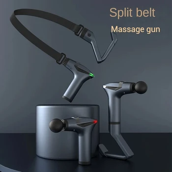 Hot Selling Multifunctional Muscle Relaxation Long-handle Massage Gun Remission Deep Tissue Percussion Body Electric Massage Gun 1