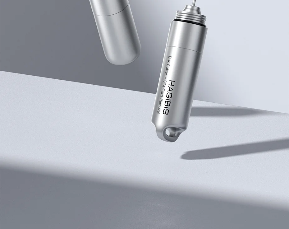 Hagibis Portable Box Cutter & SIM Eject Tool