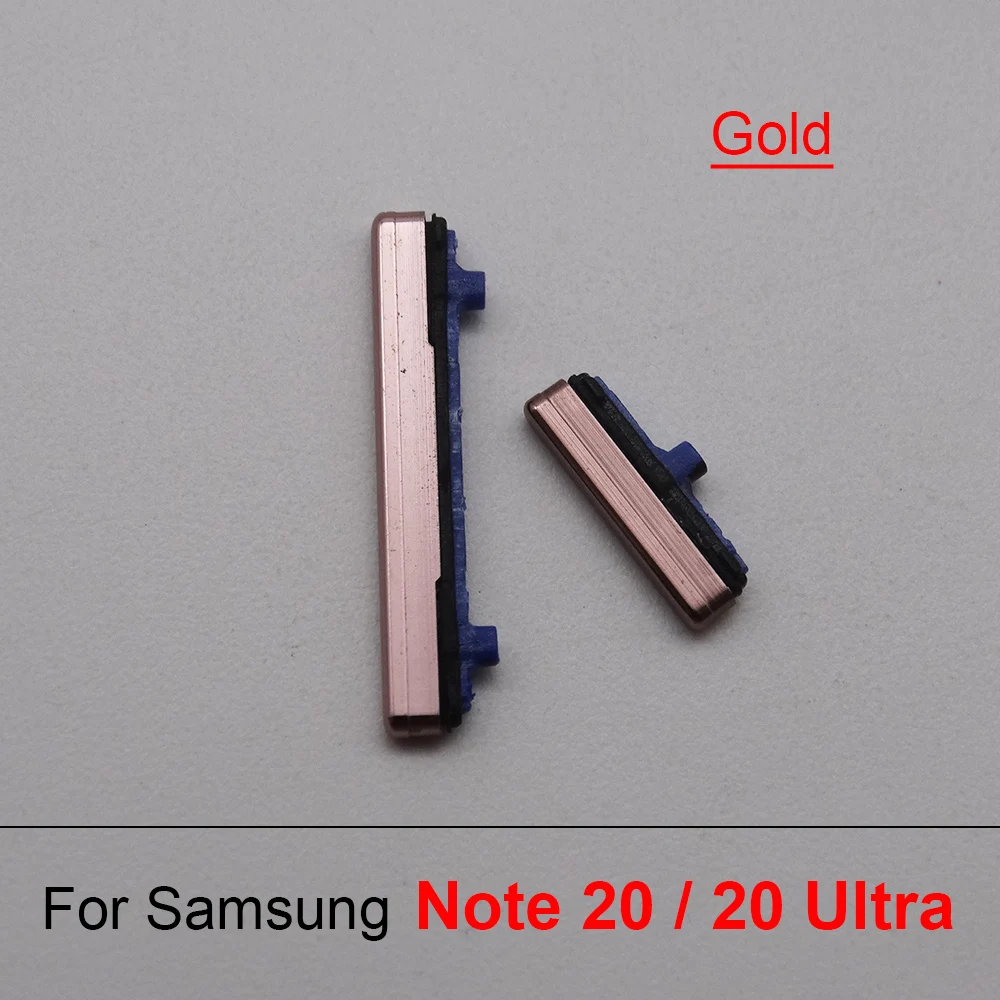 Phone Switch Key Power Volume Control Button For Samsung Galaxy Note 20 Note20 / Note 20 Ultra Note20U On Off Volume Side Button