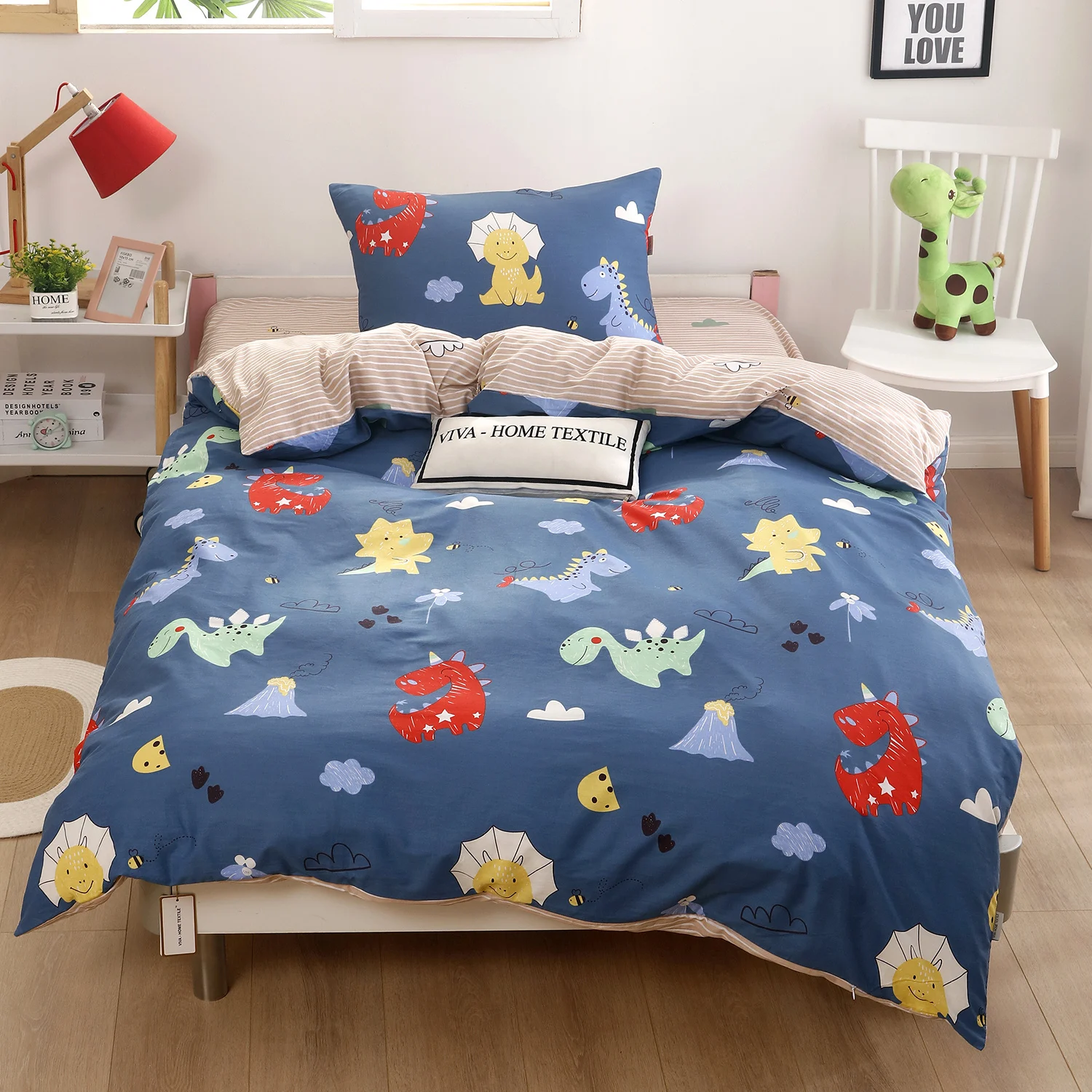 Bed linen satin luxury kids 100% cotton cdk013 | Дом и сад