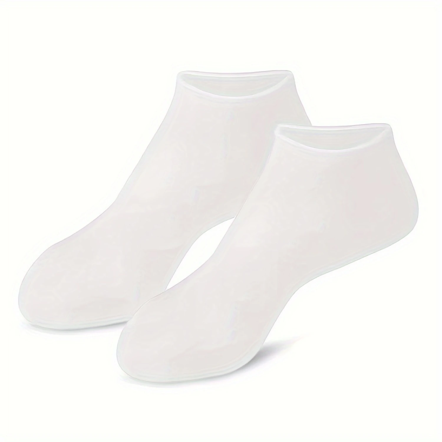 Silicone Protective Moisturizing Socks Foot Cover, Anti Cracked Feet Foot Cover, Bath Pedicure Socks For Dry Heel And Softe