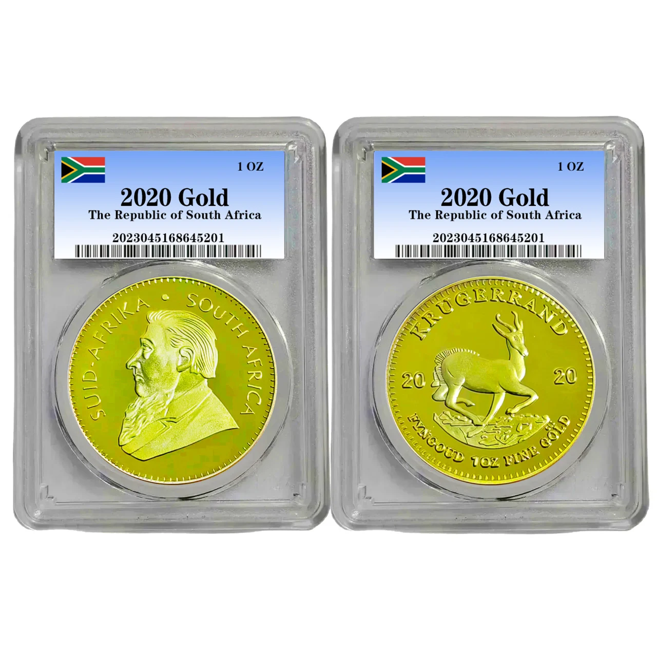 Sud Africa Krugerrand Monete Placcate In Argento Dorato Da 1 Oz Con Scatola Di Tenuta Avanzata Monete Da Collezione Medaglia Moneta Sfida Monete Moned