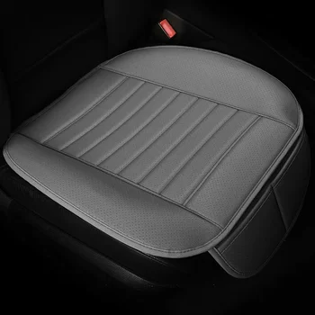 Coprisedile per auto Tappetino in pelle PU traspirante per cuscino per sedia auto Coprisedile anteriore per auto Tappetino antiscivolo per quattro stagioni universale