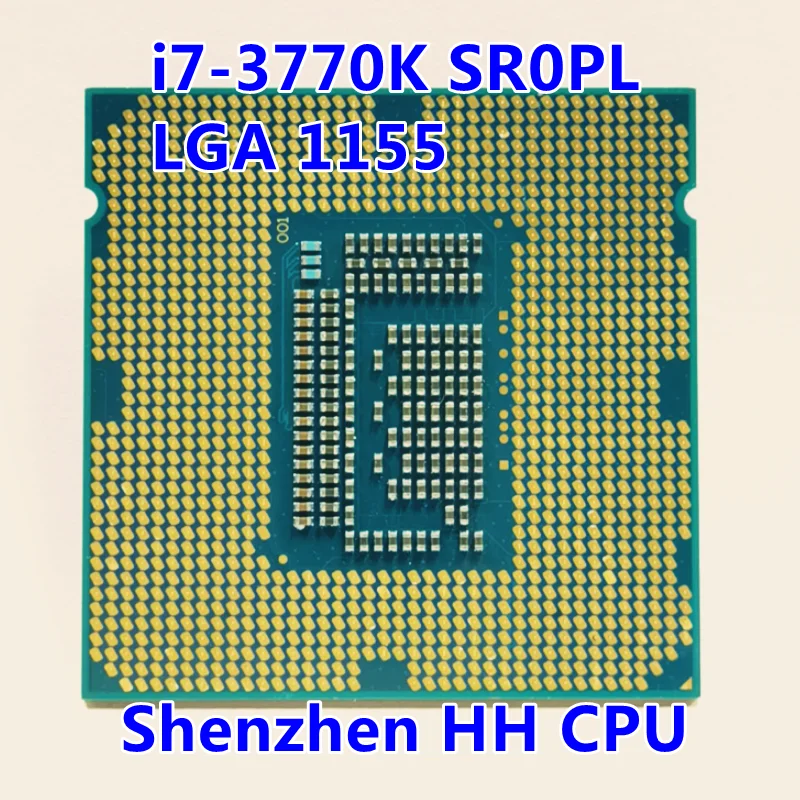 I7-3770K SR0PL i7 3770K 3 5 ГГц четырехъядерный процессор 8M 77W LGA 1155 | Компьютеры и офис