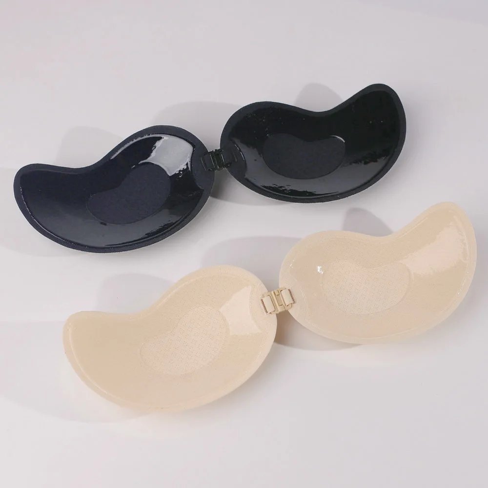 Summer Push up Bra Invisible underwear latest breathable breast petals new materials drawstring silicone invisible chest sticker