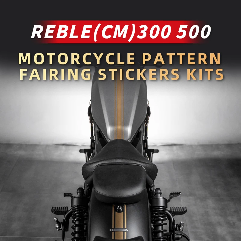 Used For HONDA REBLE 300 500 Motorcycle Line Pattern Decoration Stickers Fairing Kits Of Bike Body Paint Parts Area