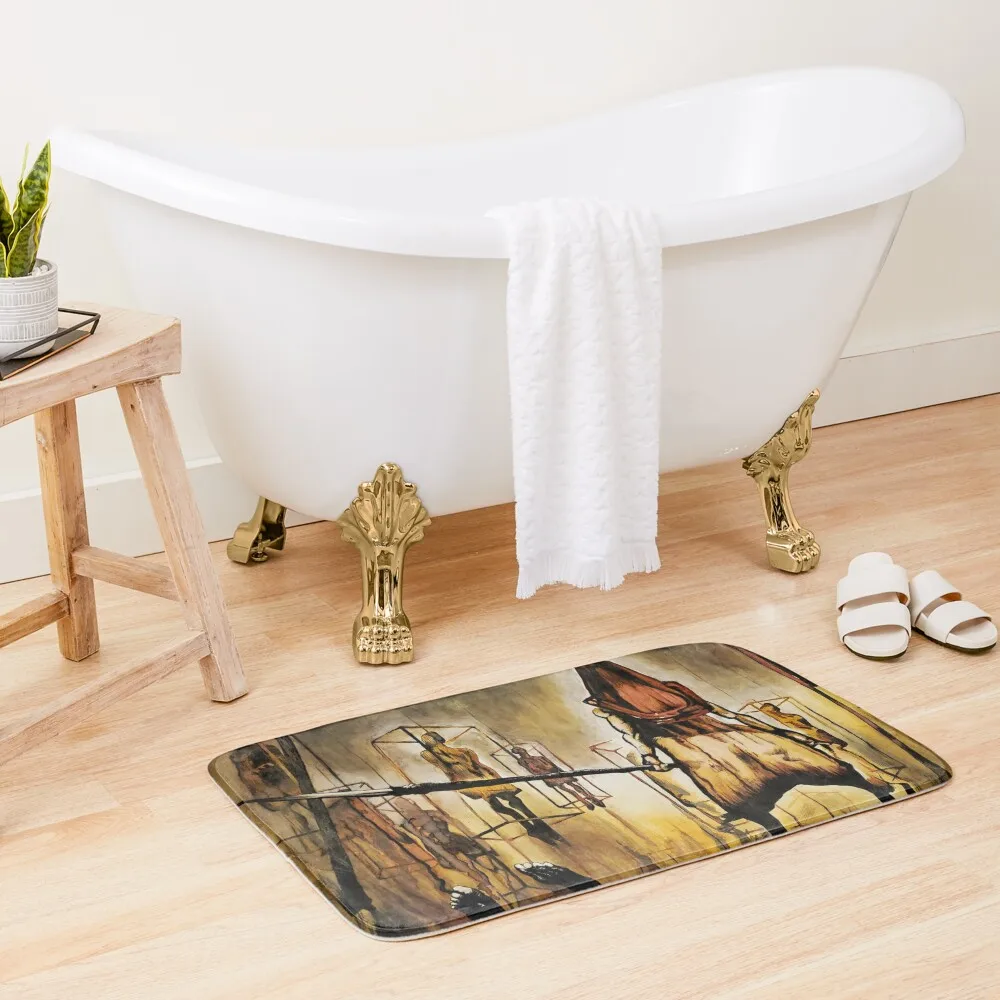 

Misty Day Bath Mat Bathroom Slip Entrance Doormat Set For Bathroom Sets Of Bathroom Accessories Mat