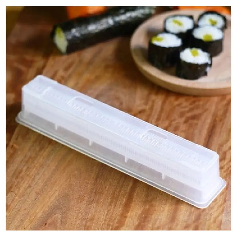 Yiimo Sushi Making Kit, 12pcs Sushi Maker, Fun Sushi Rice Roll DIY Tool Set for Beginners, Easy to Clean Premium Plastic Plates Moulds Chopsticks