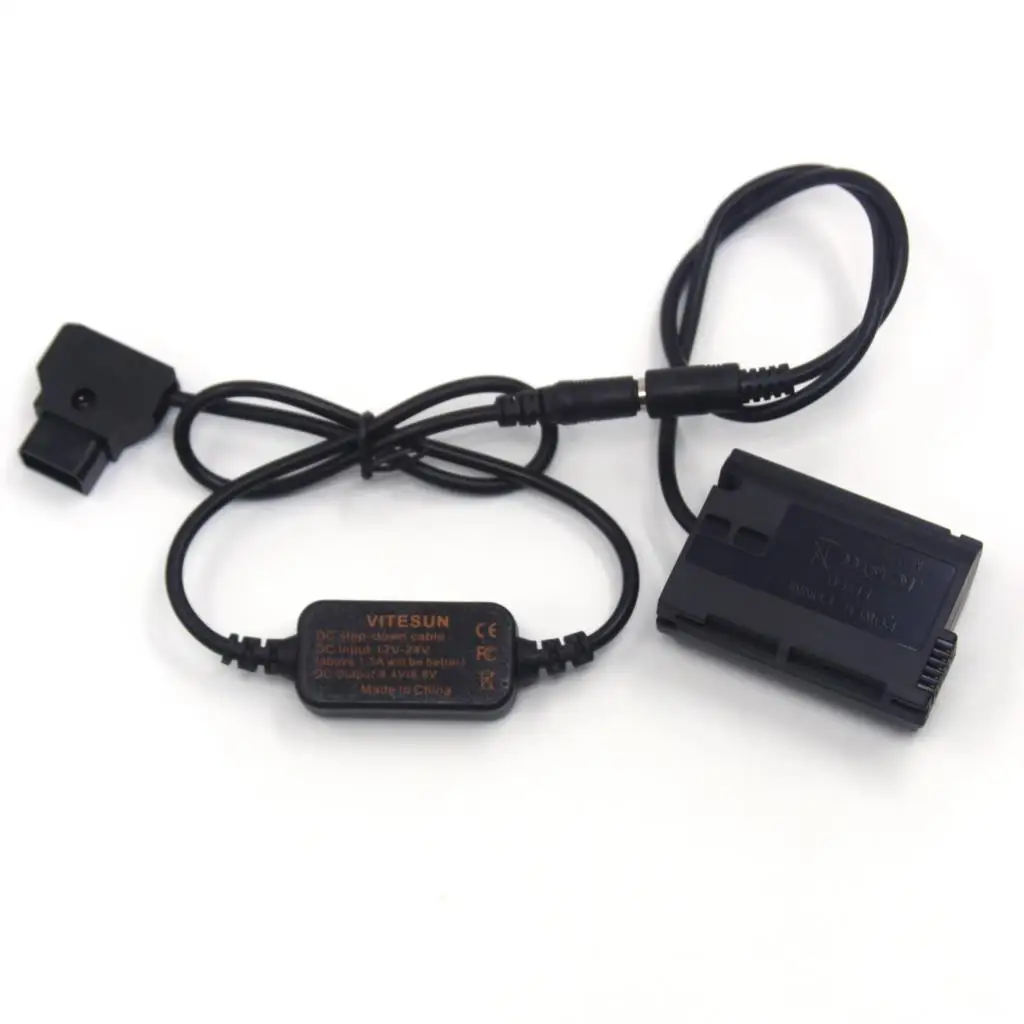 Laimaieco Ep-5B Dc Accoppiatore En-El15 Batteria Fittizia D-Tap Dtap Cavo Step-Down Di Alimentazione Eh-5A Per Nikon Z6 Z7 V1 D850 D810 D810A D800E