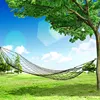 Nylon Mesh Hammock Single Person Hanging Sleeping Bed Swing Outdoor Camping Essentials Hammocks For Outside 2