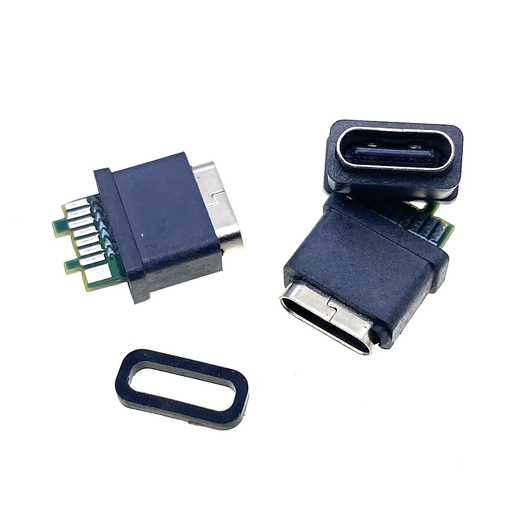 USB 3.1 Typ-C Stecker und Buchse Sub-Ladeschnittstelle 16-poliger 17-poliger Datenübertragungsstecker USB-Patch-Buchse – Detail 8