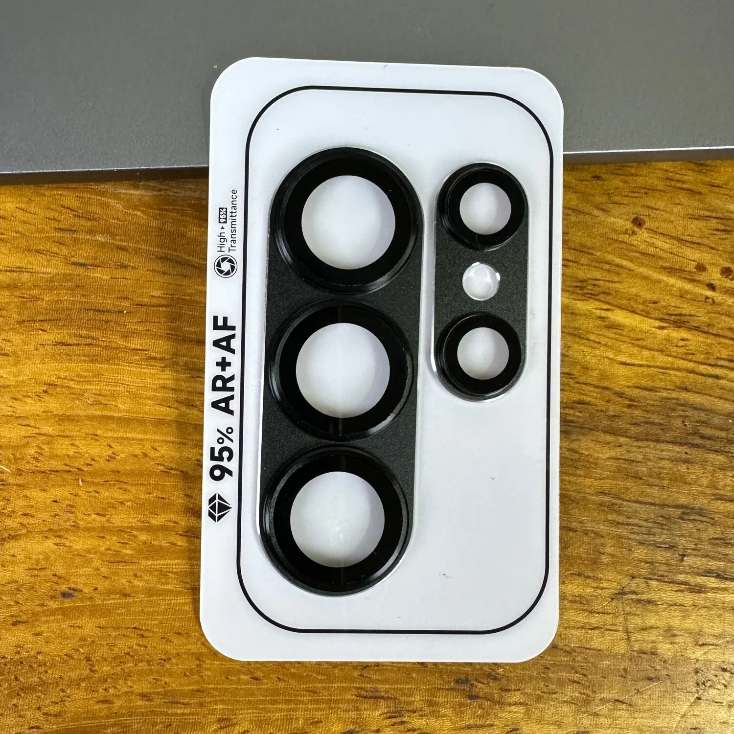 Luxury Armor Metal Lens Film with Tempered Glass Protection