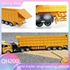 1:48 RC Engineering Truck Semi-Trailer Heavy-Duty Transport Container Vehicle Remote Control Dump Truck Simulation Toys for boys 4
