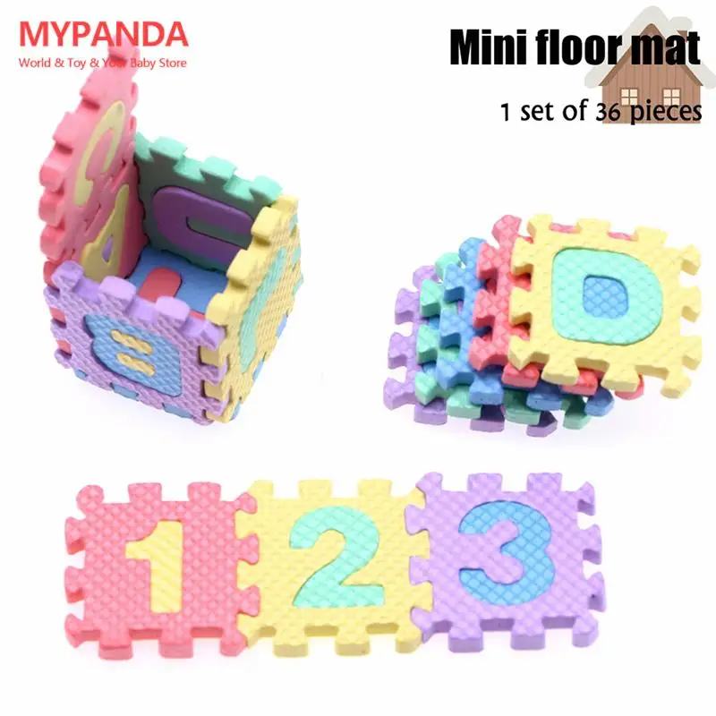 

36 шт., 1:12 миниатюрный зернистый напольный ковер для кукольного домика, модель ковра, аксессуары для украшения кукольного домика, детские игрушки