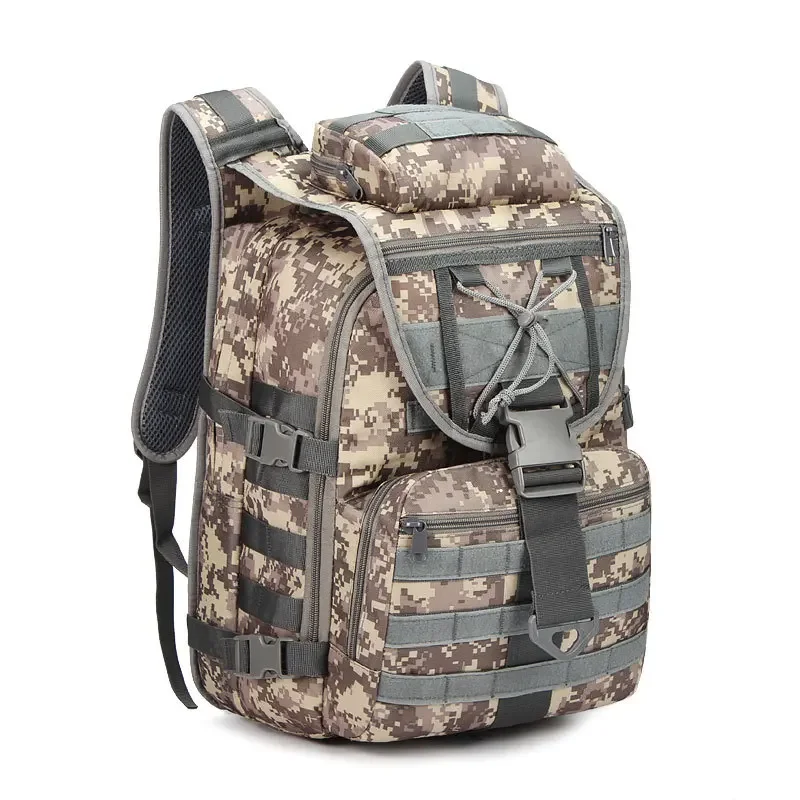 

Camouflage 40-liter Mountaineering Men's Women's Commuting Backpack Outdoor Camouflage Tactical Backpack Backpack Men