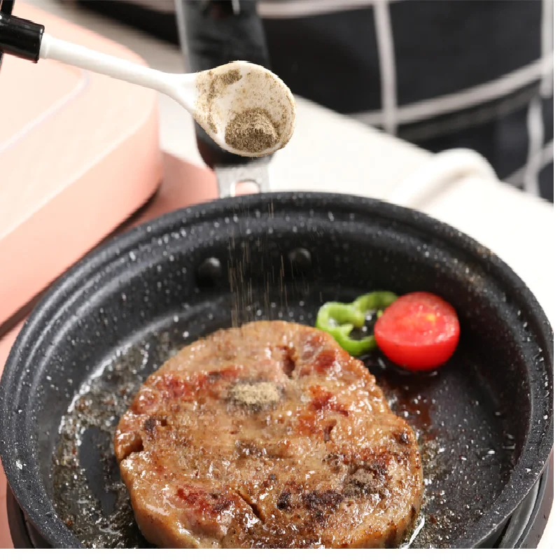 Transparent Spice Tank Automatic Opening and Closing Plastics for Filling Seasoning Oil Salt and Vinegar 10Pc 250ml