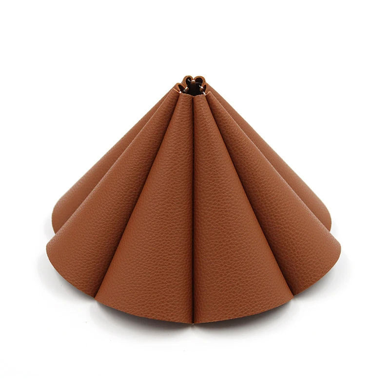 1PC Home Decor Leather Lampshade Tent Lampshade Dustproof Camping Barbecue Picnic Decoration Replacement Outdoor