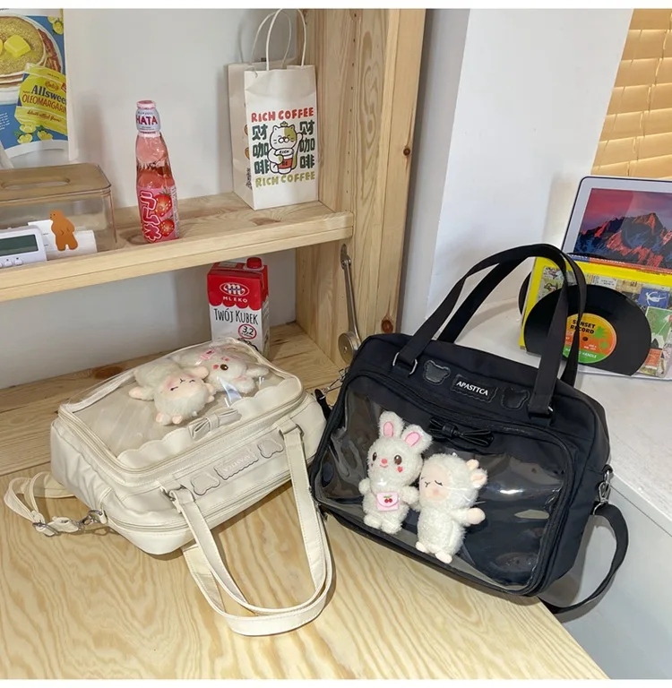 Kawaii Japanese Style Ita Transparent Crossbody Shoulder Bag