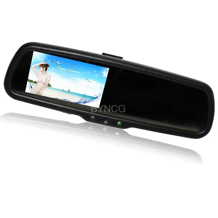 Car Display Monitor 4.3 inch TFT LCD Parking Rearview Mirror For VW etc