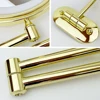 8 inch Makeup Mirror Matte Gold 3x/5x/7x/10x Magnifying Double Side USB Charging Bathroom 3 color light Cosmetic Mirrors 2