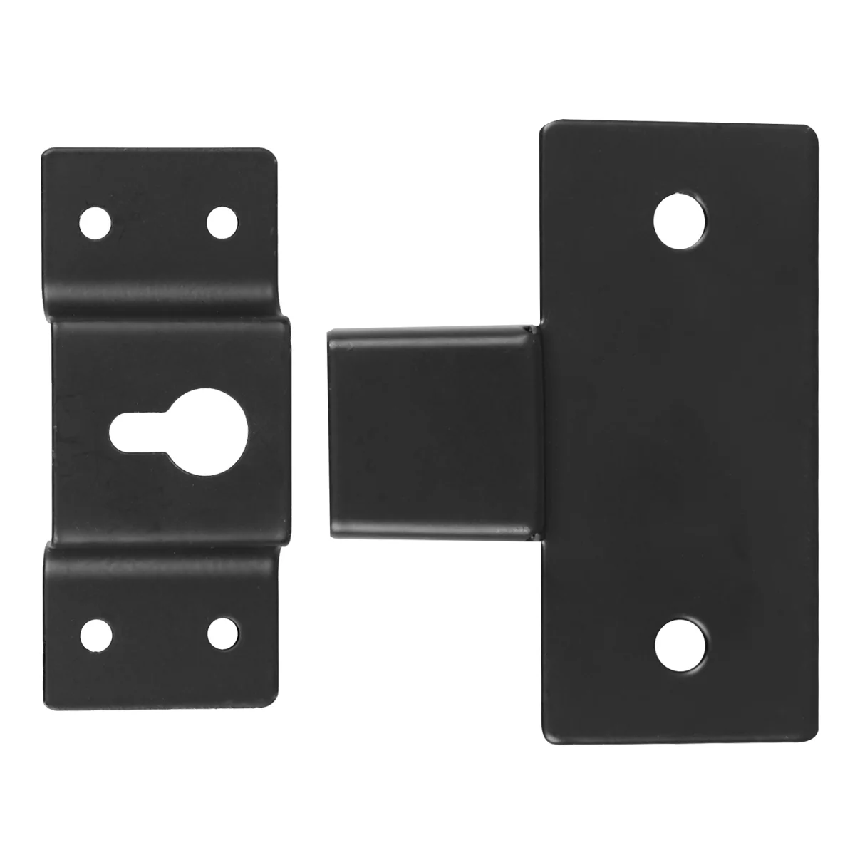 

5PCS Universal Wall Mounted Speaker Hanger Speaker Wall Brackets Holder for Home Store Hospital (Black)