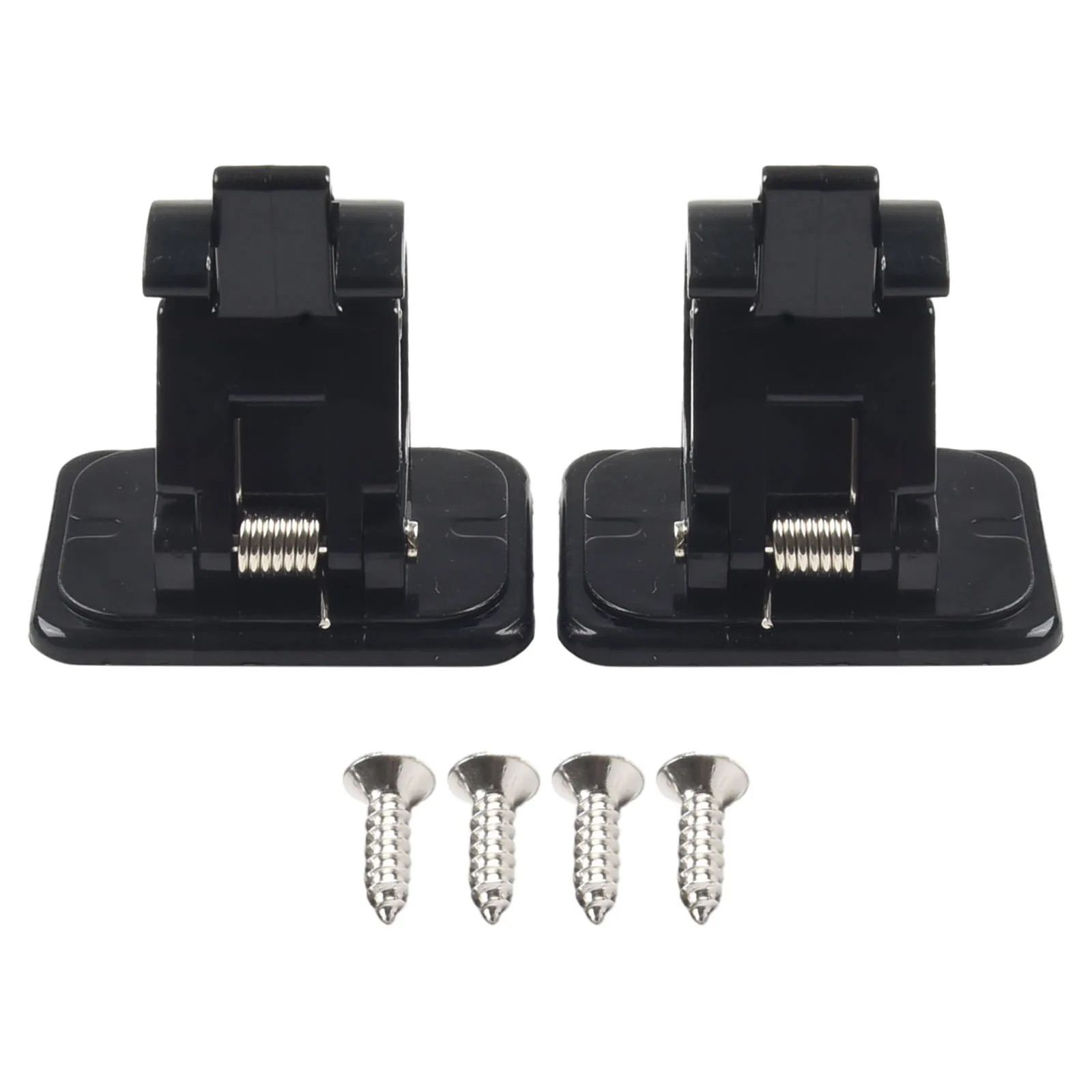 

Fishing Rod Rack Rack Self-adhesive Storage 15g/pc 2pcs/Kit ABS Wooden Boards 3.3*4.4*4cm ABS Black Durable New