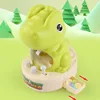Reusable Dinosaur Doll Claw Machine Toys For Children Hand Control Mini Cartoon Claw Crane Machines Board Game Birthday Gifts 2