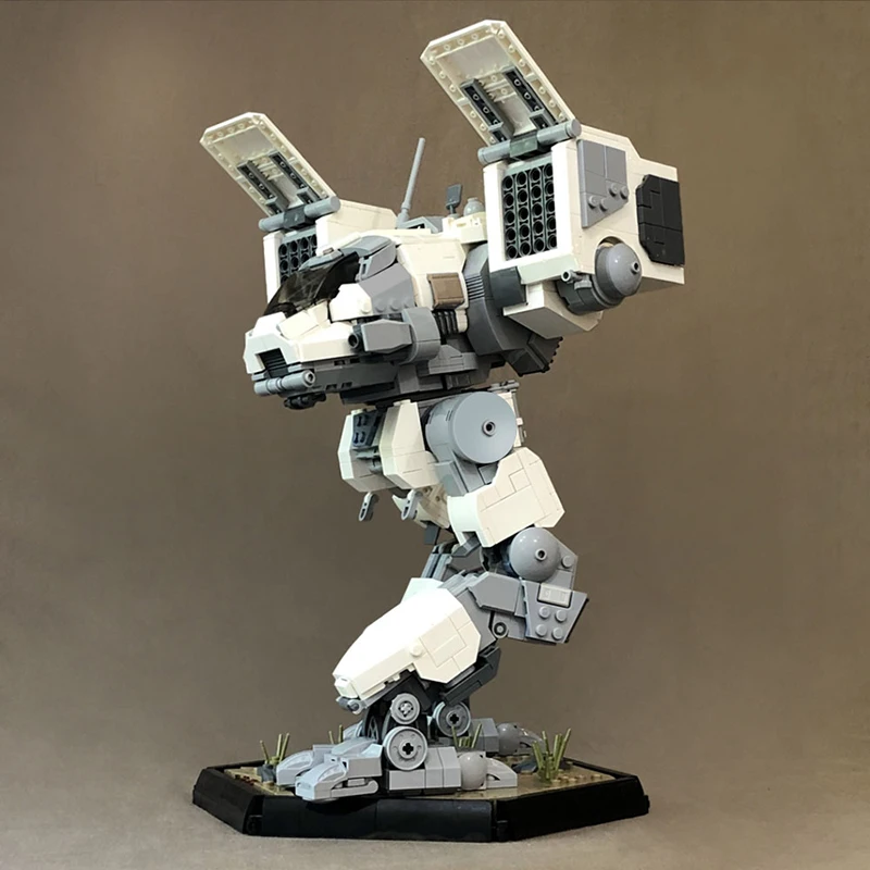 Фото Механический робот MOC BattleTeched, игровой конструктор, экшн-игрушки, катапультированный король, краб, механические кирпичи, игрушки Рождественские день рождения подарки №4