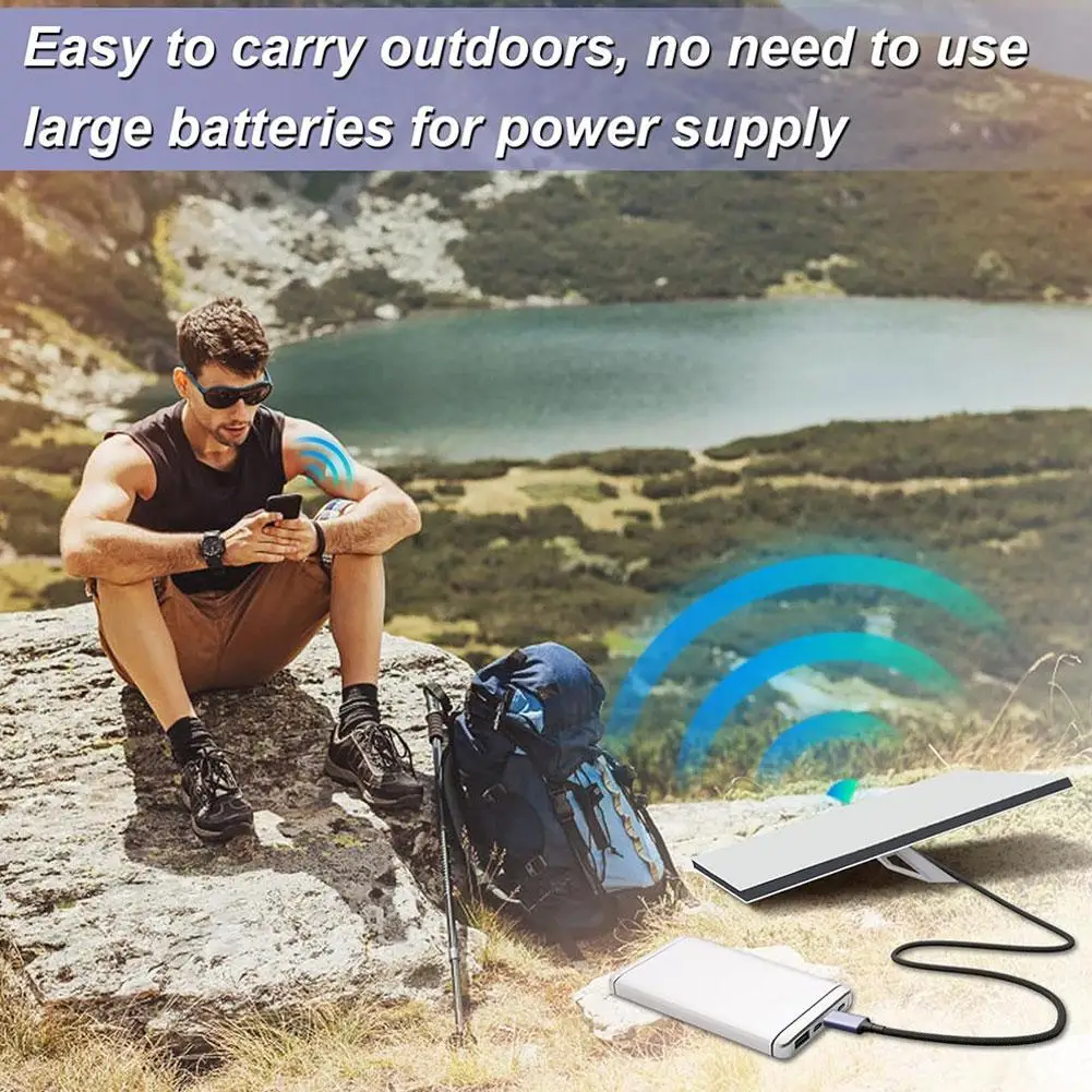 For Starlink Mini Type C To D Data Cable Support 140w USB-C Charging PD Can Be Used For Mobile Power Nylon Rope Design 1.8M starlink data cable