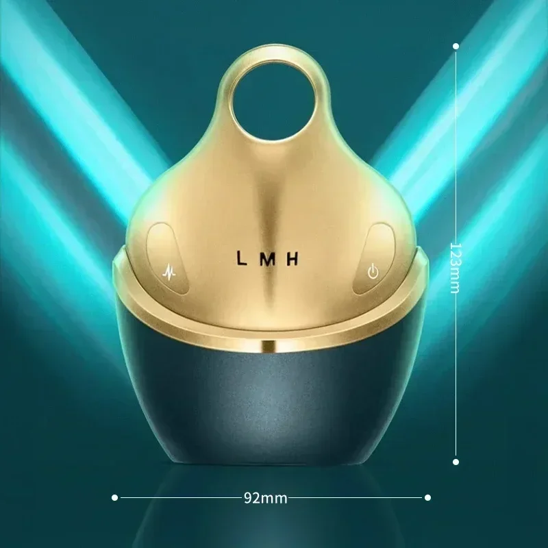 Facial Massager Facial Massage Instrument Beauty Instrument EMS 5 in 1 Facial Massager 4D Massage Head Home Use Facial Device Promote Face Cream Absorption Beauty Tool 5 Light Color Modes
