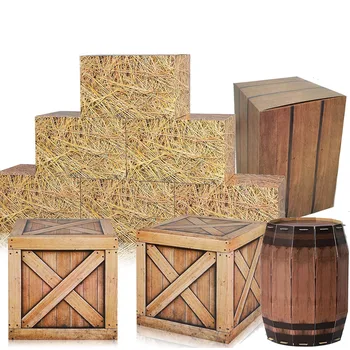 Cowboy Hay Bale Party Boxes 1