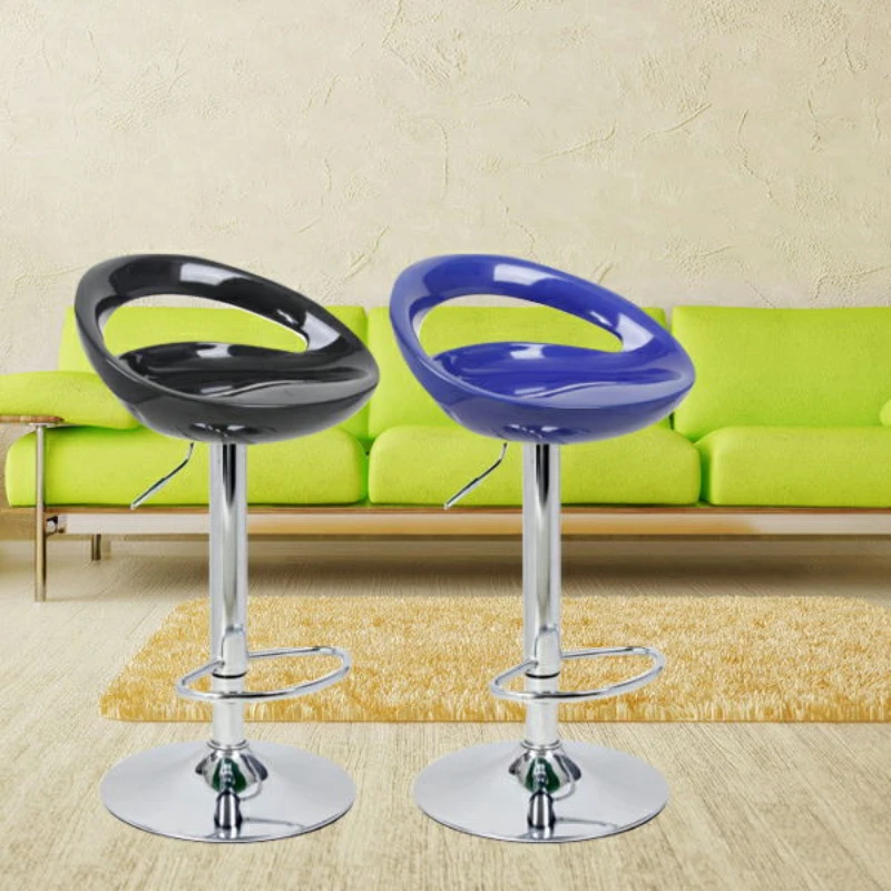 

European Plastic Design Stool Chairs Kitchen Make Up Gamer Outdoor Bar Backrest Banks Taburetes Altos Cocina Stools Luxury Cafe