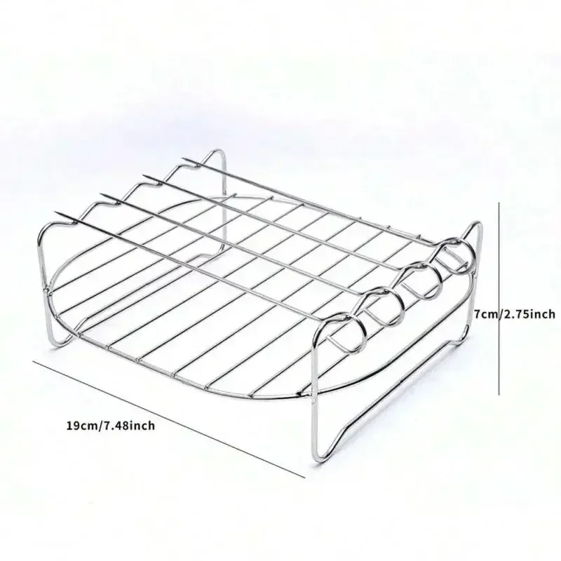 Air Fryer Stainless Steel Grill Rack Accessories