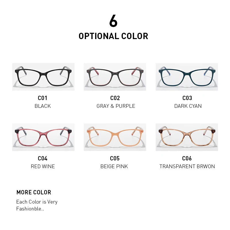 MERRYS DESIGN Anti Blue Ray Light Blocking Glasses For Girls Cat Eye Computer Glasses Acetate Frames S7544FLG
