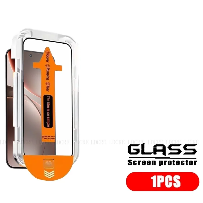 Premium Tempered Glass Screen Protector - Dust-Free, Full-Coverage, HD Clarity