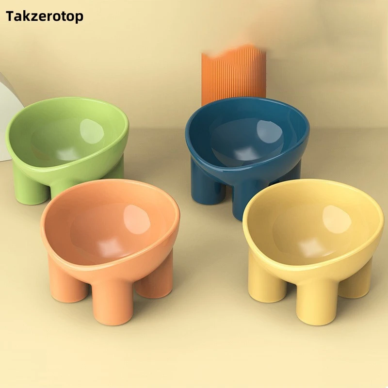 Миска для воды для домашних животных Takzerotop, милая миска для кормления кошек, милая миска для питья