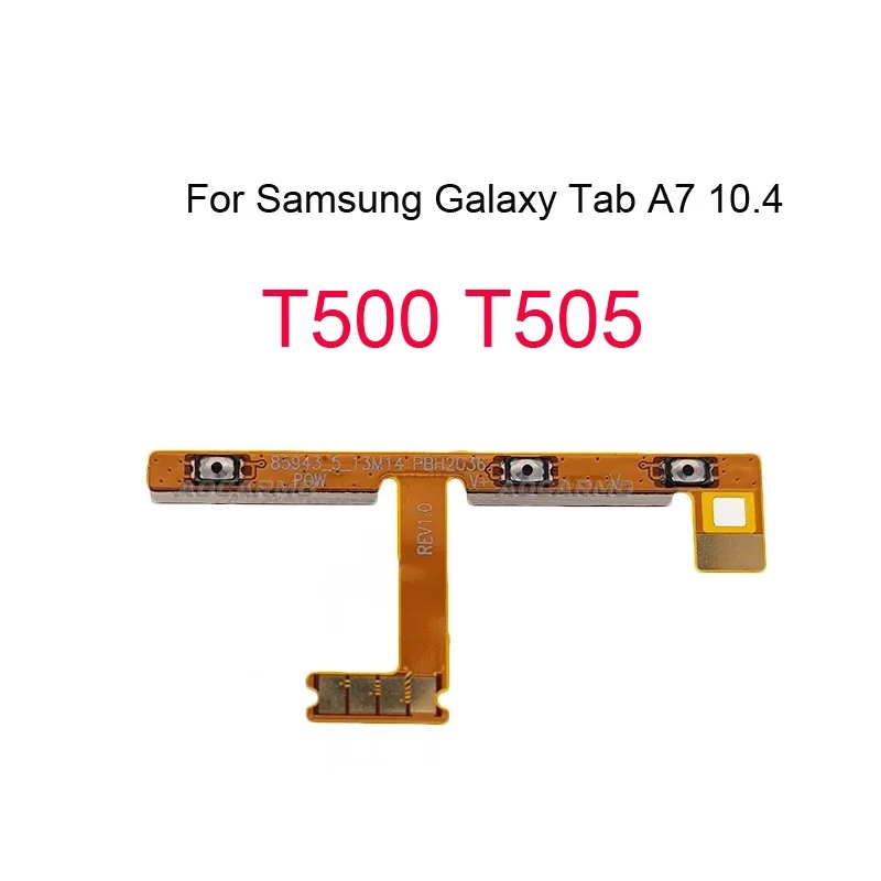 Power On/Off Volume Up/Down Buttons Flex Cable For Samsung Galaxy Tab ...