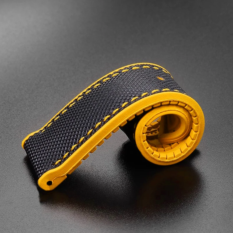 Premium Sports Waterproof Rubber Watchband - Blue Angel Series