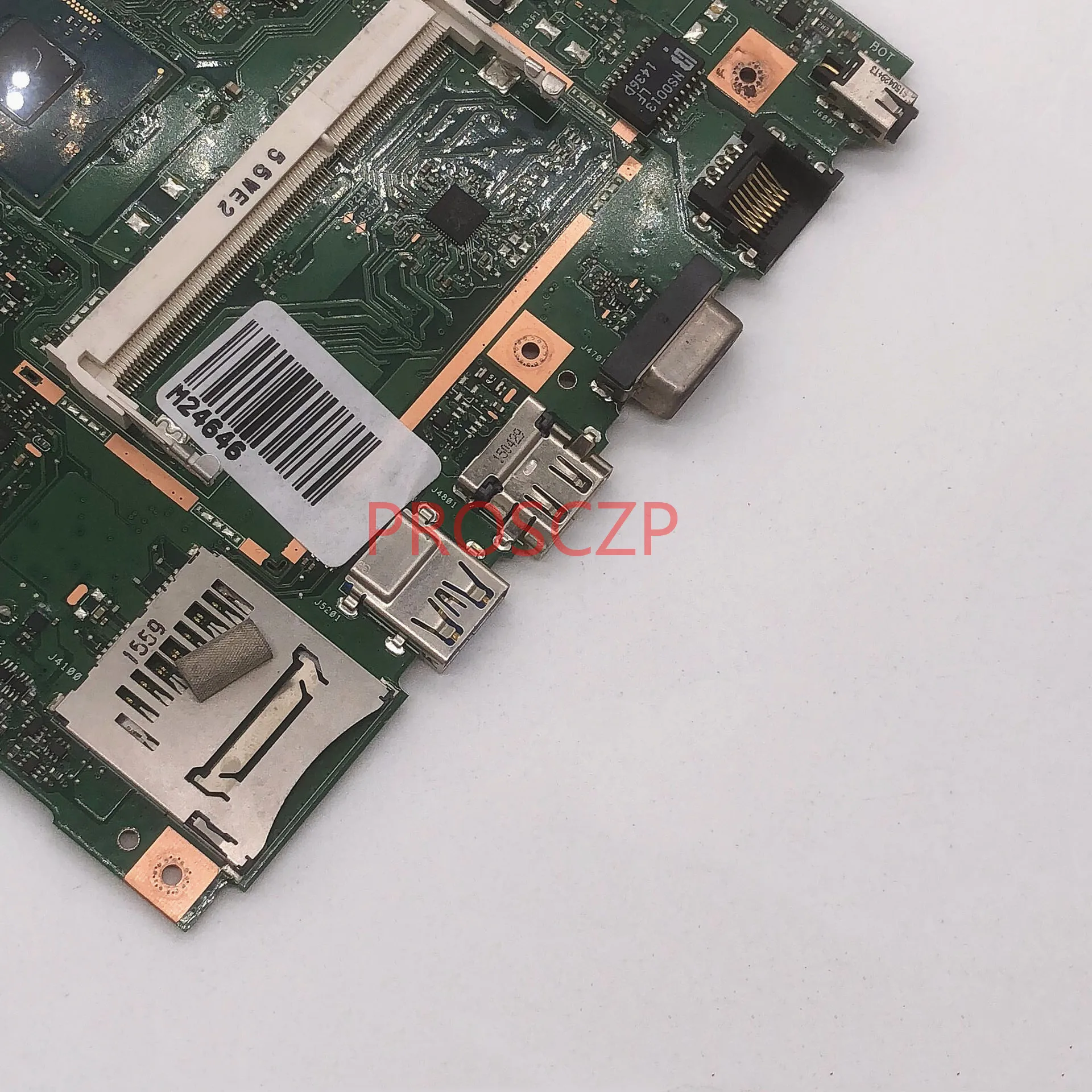 Mainboard para Asus Laptop Motherboard Pn:60nb04x0-mb1800 com Sr1yj N2840 Cpu 100 Completo Testado Trabalhando Bem X553ma Rev.2.0 - Imagem 4