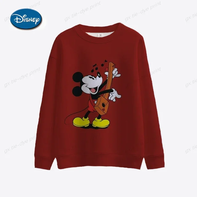 thumbnail image 1 of Suéter de ratón de Disney para mujer 2024 Suéter de moda para hombre Suéter de manga larga informal de primavera y otoño Suéter de mujer 3XL, 1 of 5
