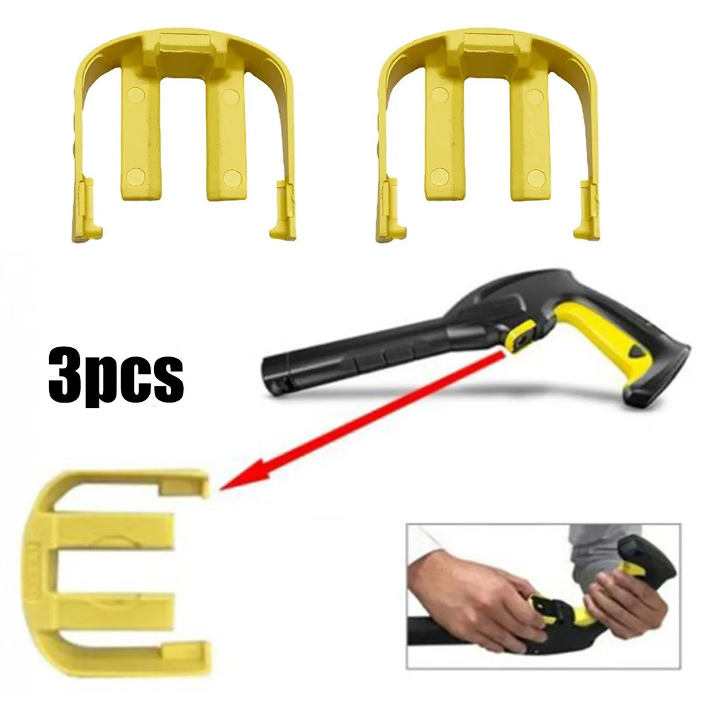 Description Picture 3 of item3PCS C Clip Replacement For Karcher K2 K3 Car Wash Quick Coupler C Clip Home Pressure Power Washer Cleaning Tool Parts
