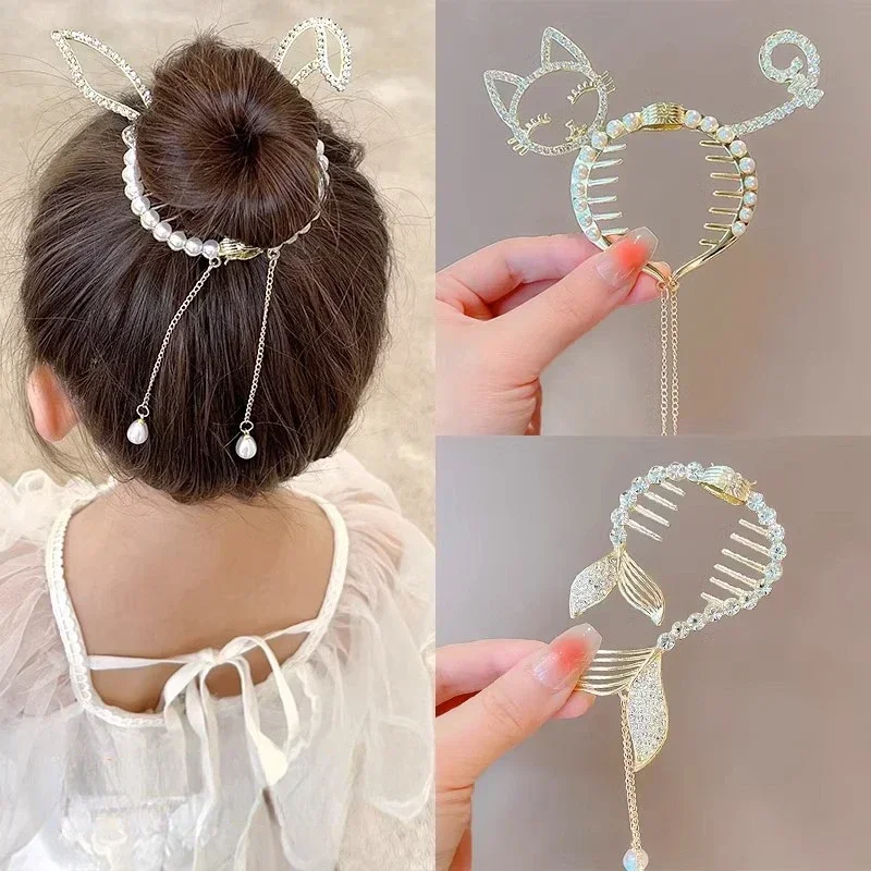 Shiny Angel Wing Hair Clips 1