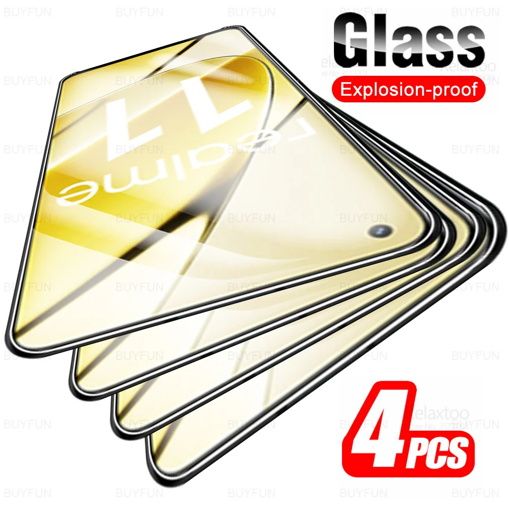 

Realme11 5G Global Verison Glass 4Pcs Protective Glass For Realme 11 4G Tempered Film Realmy 11 Realmi 11 2023 Screen Protector