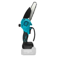PATUOPRO 6 Inch Brushless Mini Electric Saw Handheld Cordless Chain Saw Home Garden Logging Power Tools For Makita 18V Battery 2