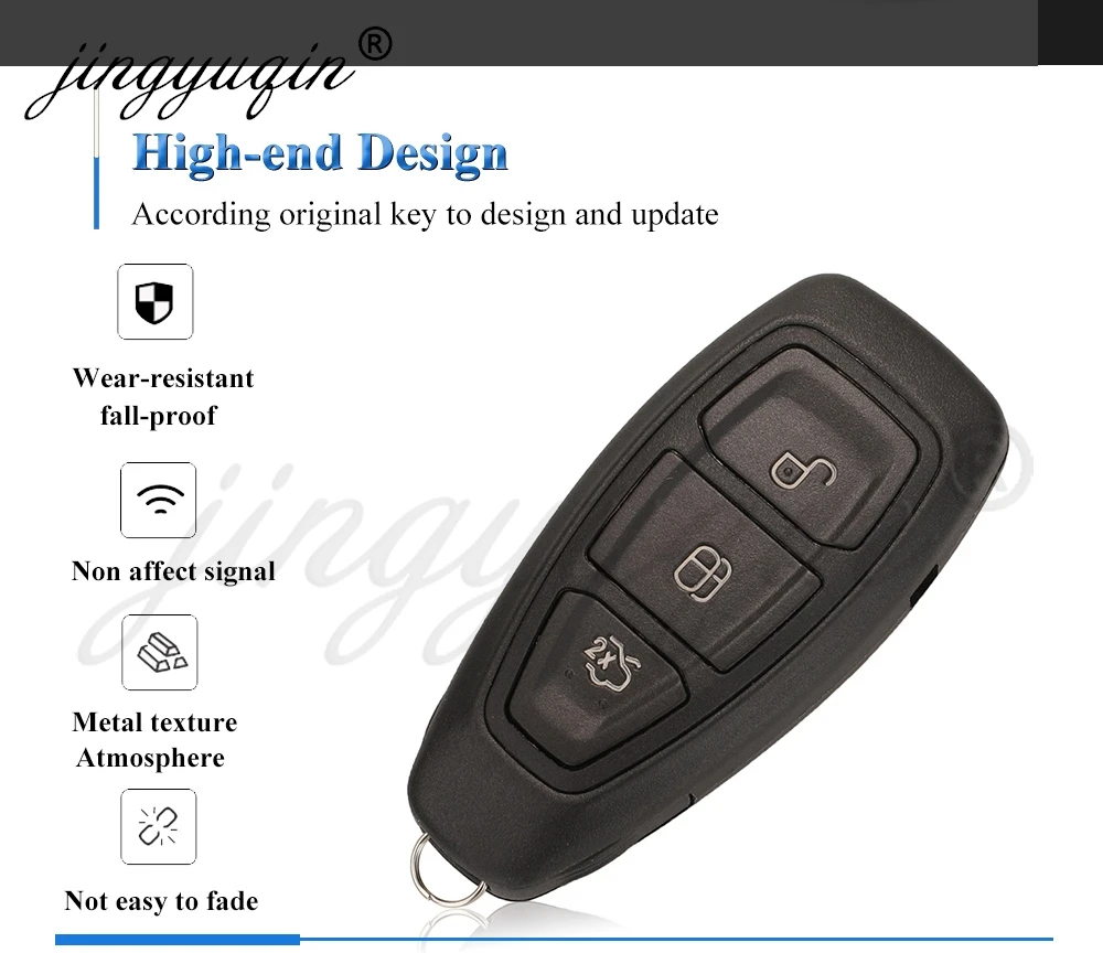 Jingyuqin kr5876268 smart remote autos chl üssel für ford kuga fiesta focus grand c-max 2011 433mhz id49 keyless go f1et 15 k601 ae/af – Detail 4