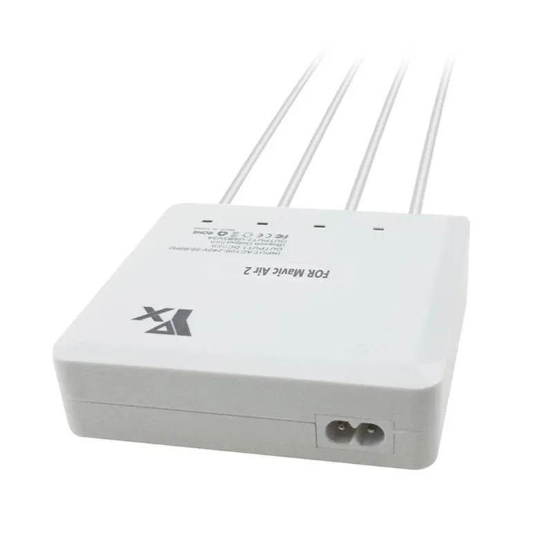 Lot de 4 adaptateurs pour batterie et télécommande DJI Mavic Air 2S sur chargeur rapide 6 sorties