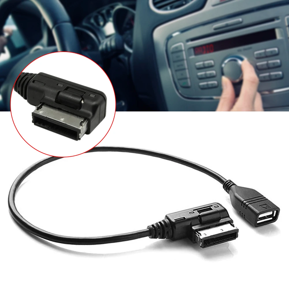 AMI MMI USB AUX Cable Music MDI MMI AMI To USB Female Interface USB Aux Cable Adapter for Audi A6L Q5 Q7 A8 S5 A5 A4L A3