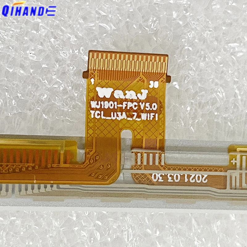 Painel Touch Screen para Alcatel Sensor de Vidro Tablets Digitalizador Wifi Tab 1t 8067 8068 Wj1901-fpc V5.0 Tcl _ U3a _ _ Wifi Polegadas 9009g Novo - Imagem 4