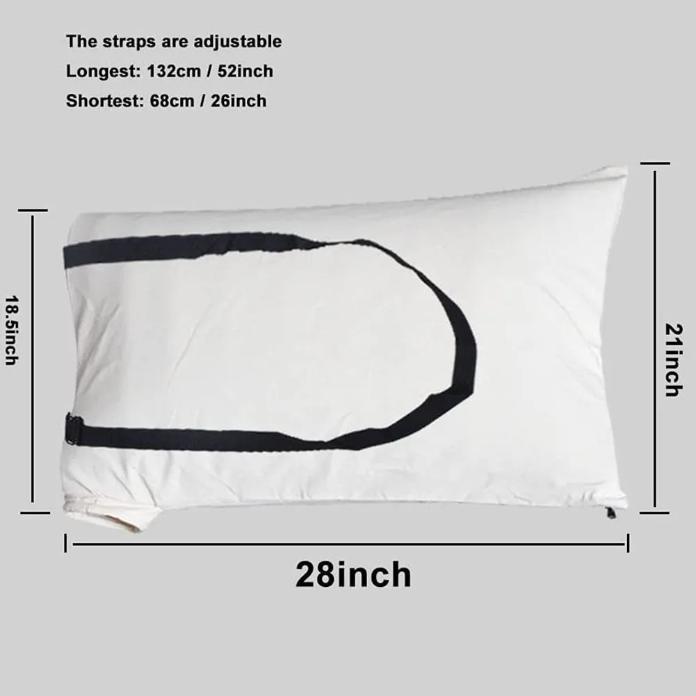 For Toro Leaf Blower Vac Bag Bottom Zip Replacement Bag 108-8994 127-7040  51599 51602 51609 51592 White Collection Bag