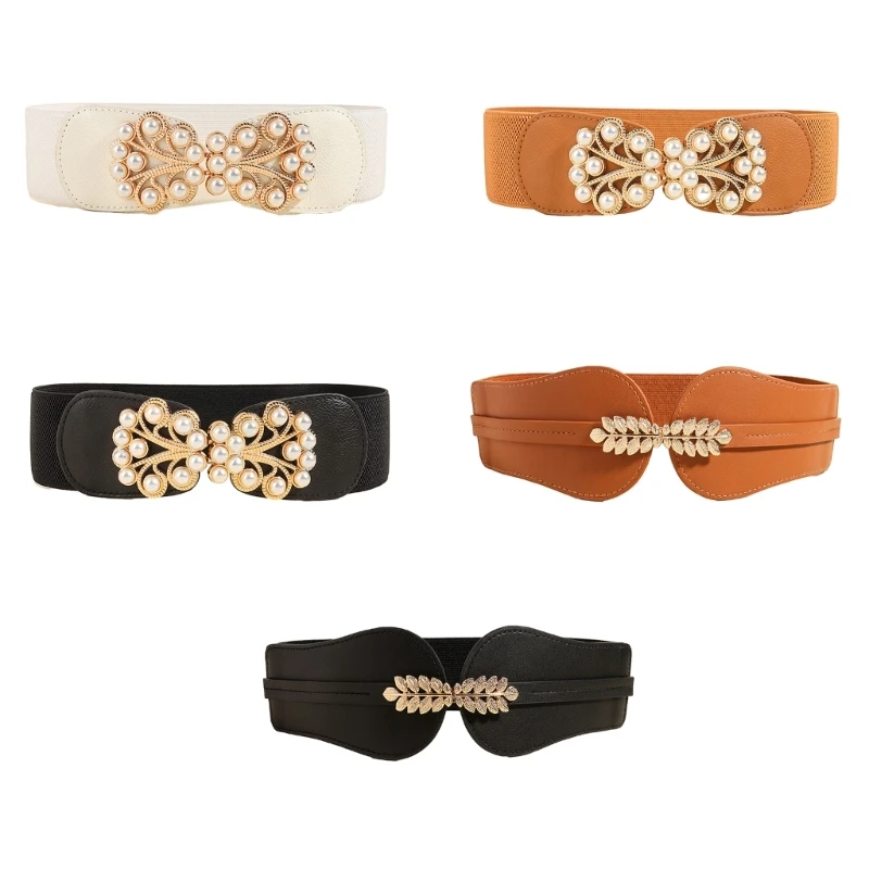 

Pearls Waist Chain Beautiful Cowgirl Belt for Women Prom Banquet Club Party